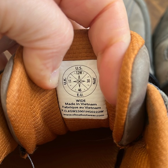 Oboz Sawtooth X Low Men’s Lowrise Hiking Shoe Boot - Picture 2 of 8